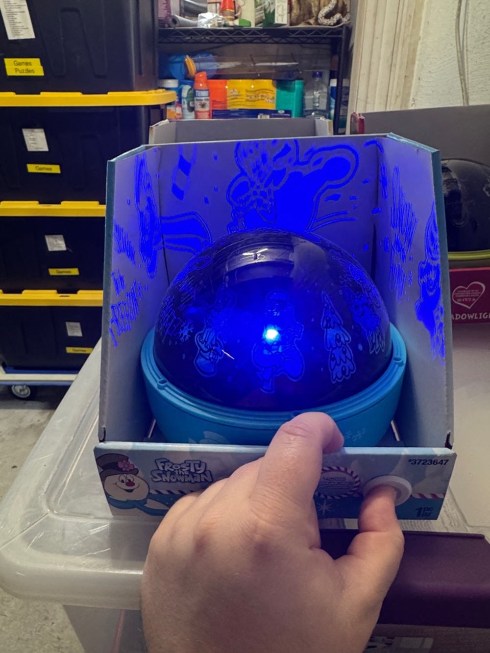 Blue LED Shadowlights Projector - Picture 2 of 3